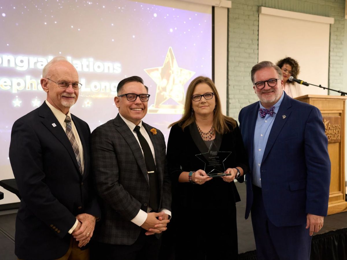 Stephanie Long Named 2025 Faculty Leader of the Year at Austin Community&nbsp;College